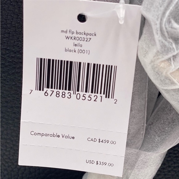 Kate Spade Leila Medium Backpack Black - Picture 5 of 13